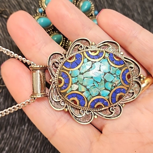 Vintage lot of 7 pieces of jewelry, Dolce & Gabbana watch - Picture 14 of 17